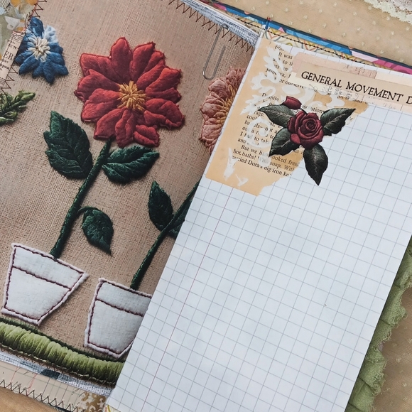 May Flowers 💐 | Junk Journal | Travel Sized | Single Signature - Picture 14 of 15